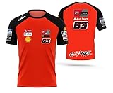 ducati 916 senna 1998 T-shirt synthétique 100 % PRORACER T-Shirt Manches Courtes pour Homme, réplique Pecco de MotóGP Ducáti (XL)