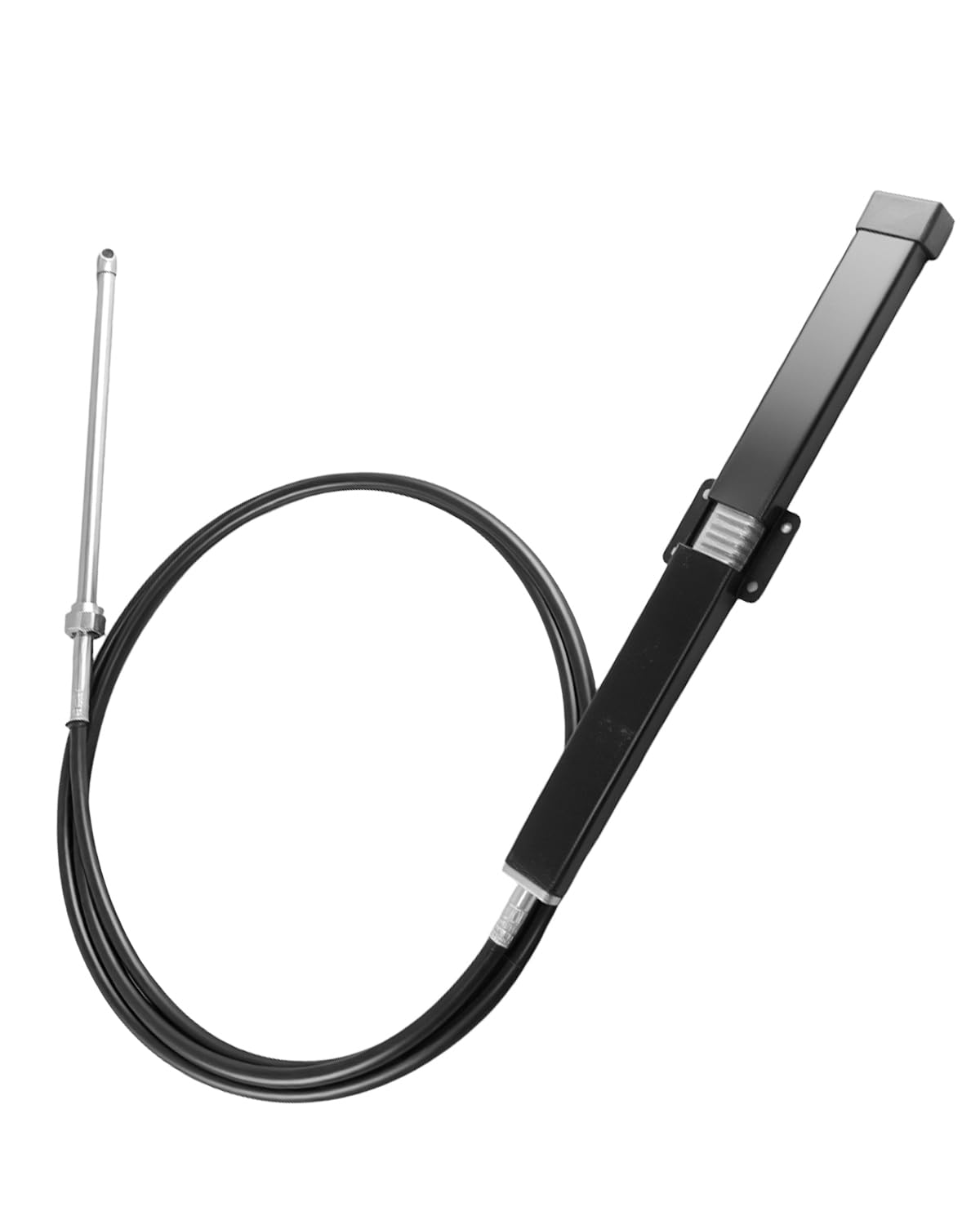 SSC13413 13Ft Rack Steering Cable Fits for Helm Units SH5210P SH5230P and Bezel Kits SB39526P SB39544P Replace SS14113 SS15113 for Back Mount Steering System