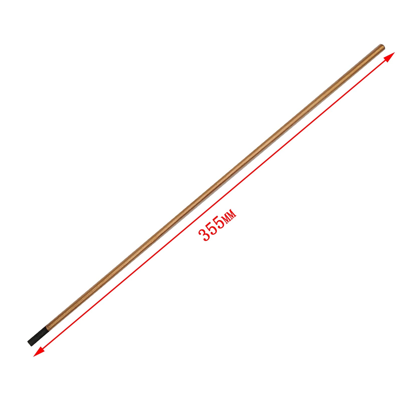 Elektrody łukowe do żłobienia powietrznego, powlekane miedzią, 5 sztuk, 4-12 mm, idealne do spawania i produkcji metali