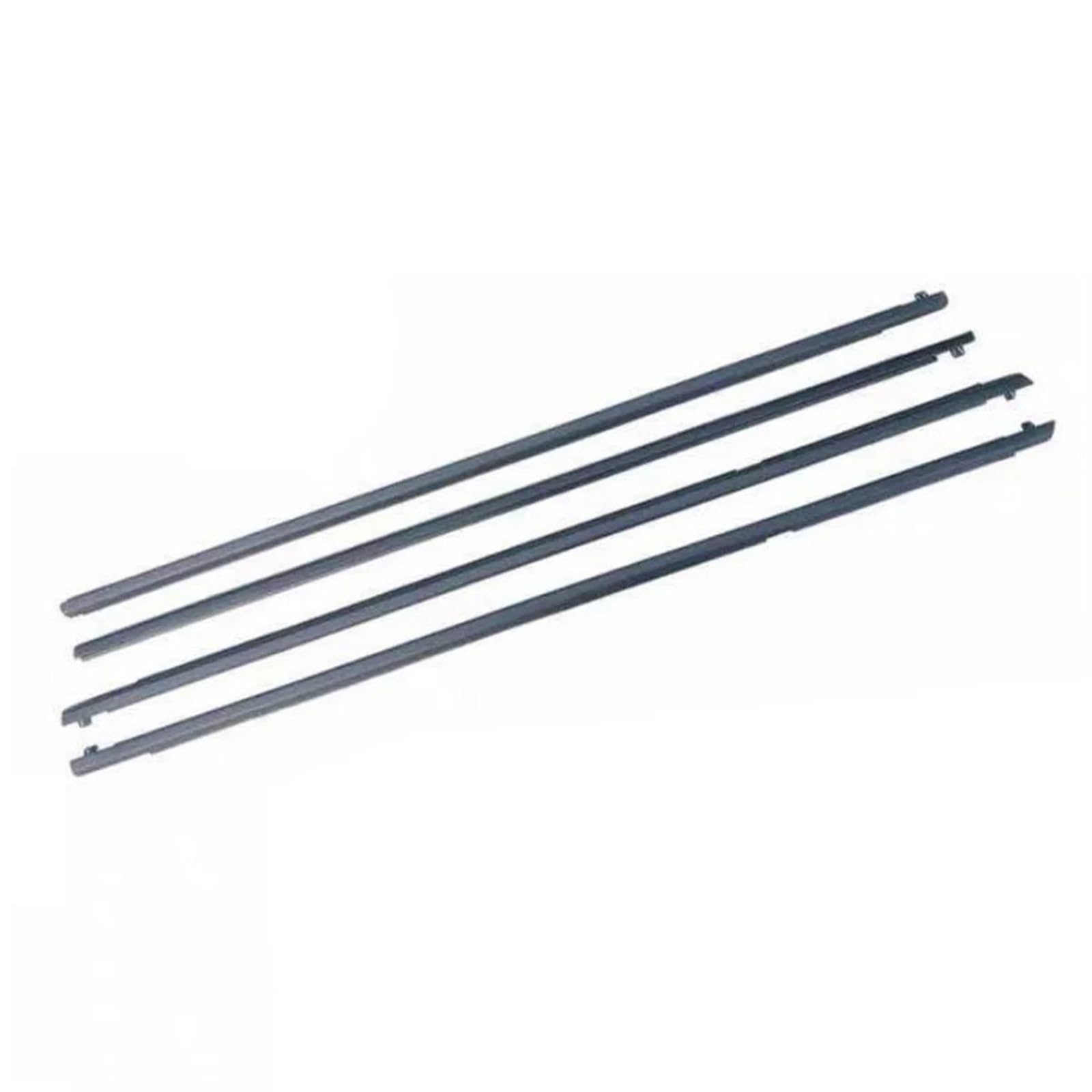 Diqxlgs One Color 4Pcs Car Outer Windows Rubber Weatherstrip Waterproof Pressure Strip Sealing Belt For Mazda 3 Bk Sedan 2004-2009