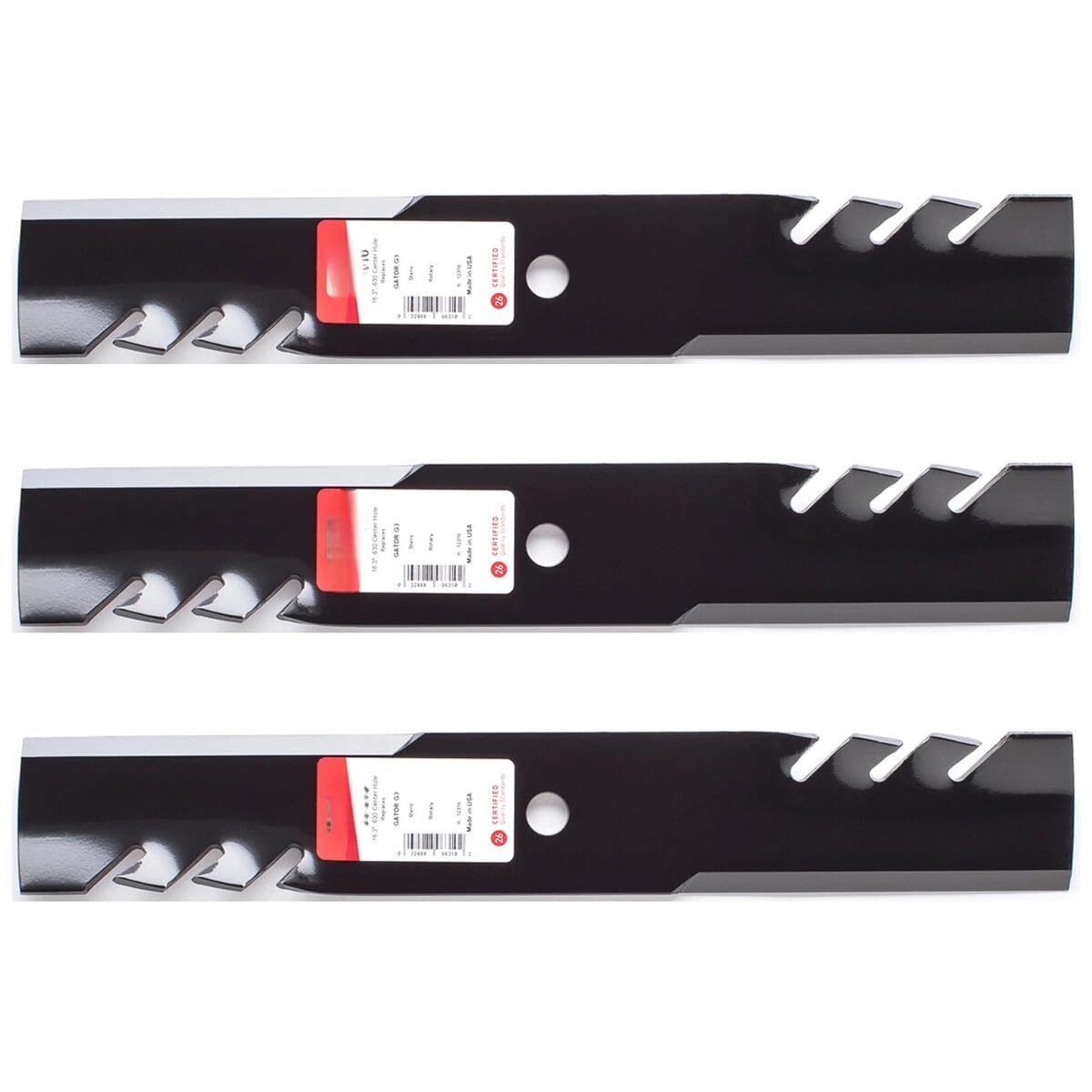 3PK G3 Gator Blade 48",Replacement for Oregon Ferris 5101986S, 5101986YP, 5101986SYP OEM