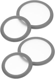 4pcs Stethoscope Diaphragm Replacement Kit Compatible with Brands Durable Enhanced Sound Clarity Accurate Auscultation Easy Maintenance for Adults