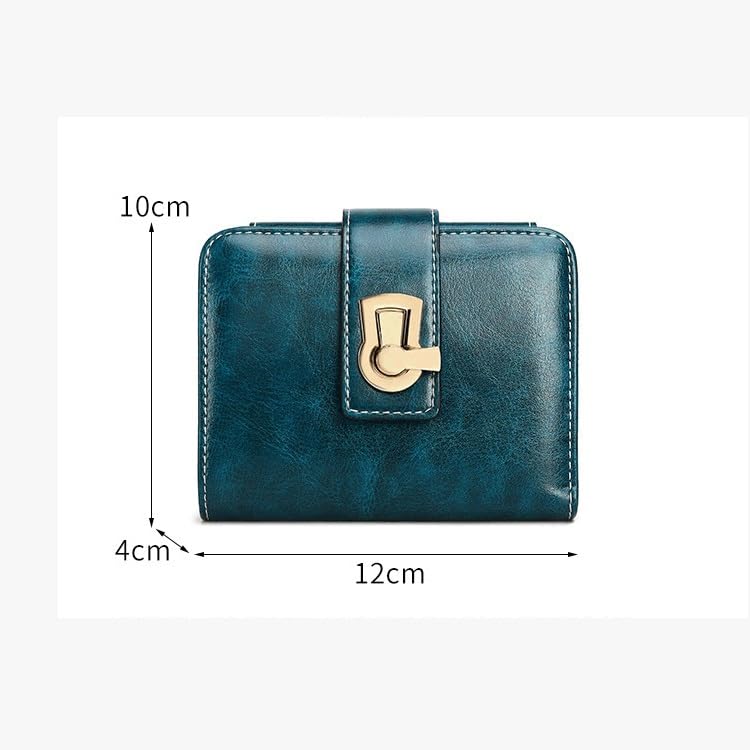 Women Leather Zipper Wallets Purse Card Holder Wallets Female Short Purse For Women Ladies Wallet(E)2