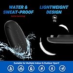 moofit HR8 Heart Rate Monitor Chest Strap, Low Energy Real-Time Heart Rate Data Bluetooth 5.0/ANT+, Longer Communication Range, IP67 Waterproof, Compatible with iOS/Android Apps, Gym Equipment, Black - Image 4