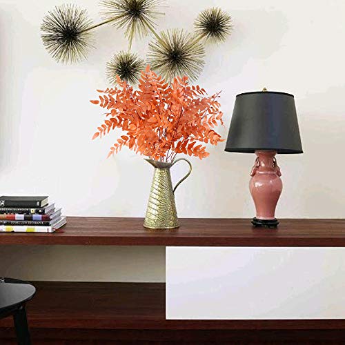 Ailanda 2Pack Artificial Fall Greenery Stem Autumn Faux Flowers Silk Sophora Japonica Leaf Silk Fall Shrubs Bushes Farmhouse Floral Arrangements For Wedding Home Garden Patio Fall Decoration #TOP1