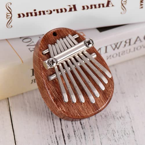Kalimba Instrument – Piano à pouce 8 touches Instrument de musique portable – Mini Kalimba Thumb Piano pour enfants et… - Les Beatles, Paul McCartney, John Lennon, RIngo Starr, George Harrison Kalimba Instrument – Piano à pouce 8 touches Instrument de musique portable – Mini Kalimba Thumb Piano pour enfants et… – Image 7