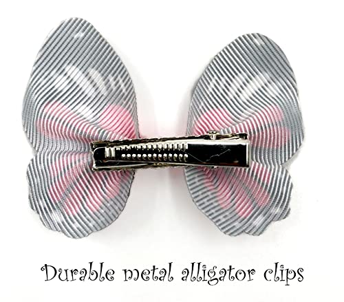 48PCS Multi-colored Dog Bows Hair Clips Pet Hair Clips Butterfly Hair Grooming Top Knots Pet Hair Bows Hair Accessories… - Image 3