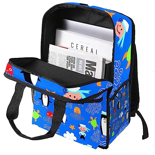 Sac à dos garçons pingouin confortable contre le mal de dos - 3