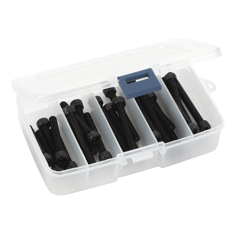 MewuDecor M6-1.0 x 40mm, 45mm, 50mm, 55mm and 60mm Socket Head Cap Screws, Grade 12.9 Alloy Steel, Black Oxide, 25 PCS