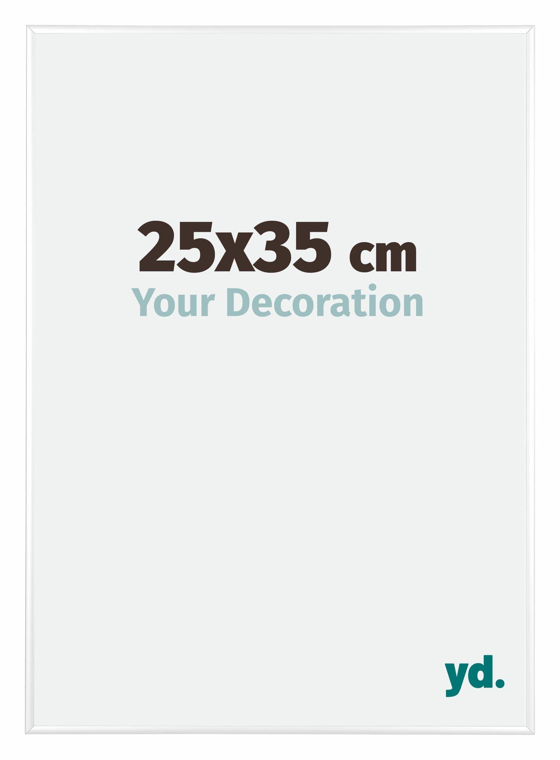 Your Decoration - Puzzle frame 25x35 - White High Gloss - Puzzle frame 500-1000 Pieces - Aluminium Photoframe - Kent
