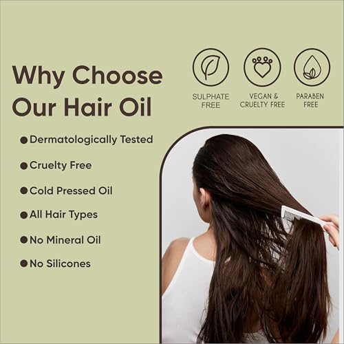 Image of HELBREDE NUTRAHERBS Virgin Hair Oil 100% Pure with 70 Natural Herbs (100ml) Prime