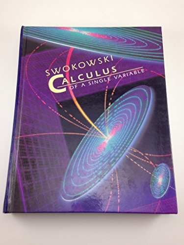 Calculus of a Single Variable 0534925847 Book Cover