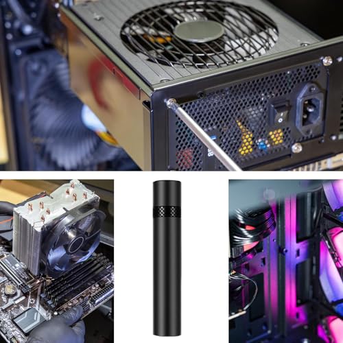 Soporte para tarjetas gráficas - Soporte para GPU con soporte hembra | Base de aluminio magnético | Soporte para tarjetas gráficas a prueba de flexión para pequeñas carcasas ITX | Ajustable, estable - imagen 3