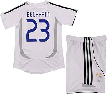 Amazon | 子供 ベッカム ユニフォーム レトロ 06-07 レアル