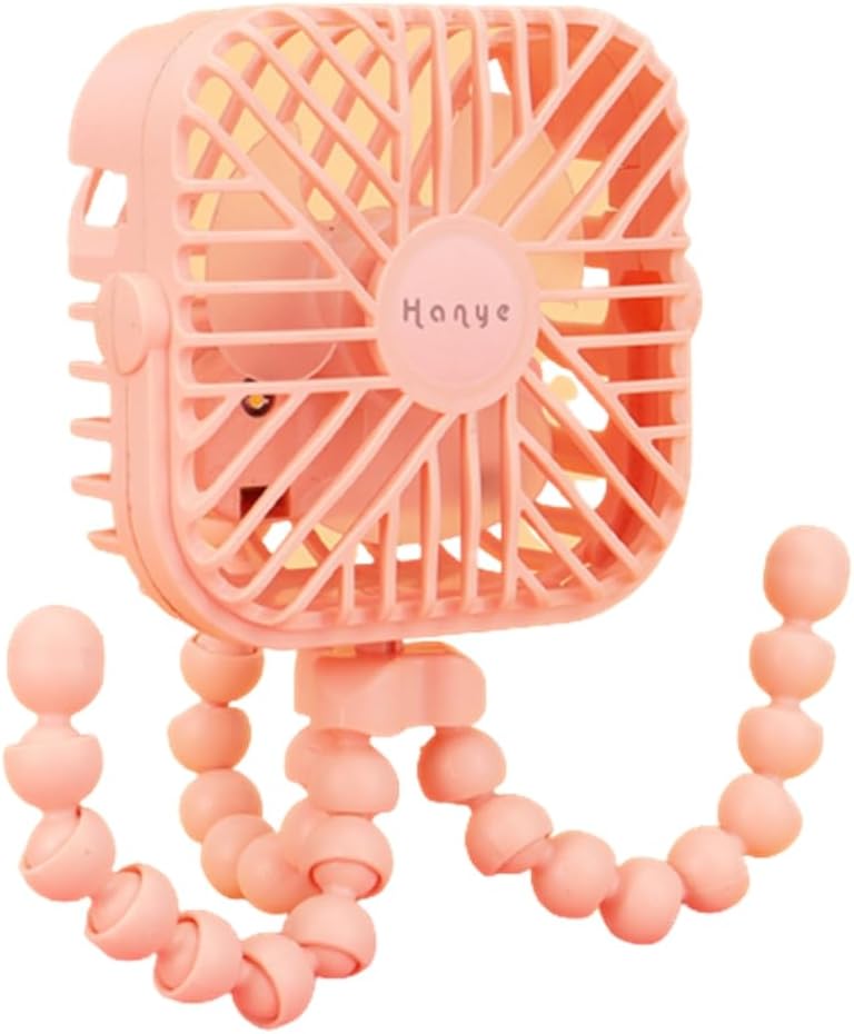 Baby Stroller Winding Fan Portable Hand Fan Usb Small Summer Mute Mini Dormitory Electric Fan Table Fan Angle Adjustment