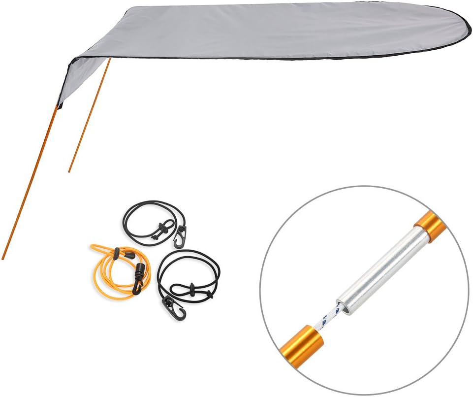 Lixada Kayak Boat Canoe Sun Shade Canopy for Single Person