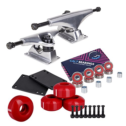 Image of Cal 7 Combo with 139mm Trucks, Wheels, Bearings