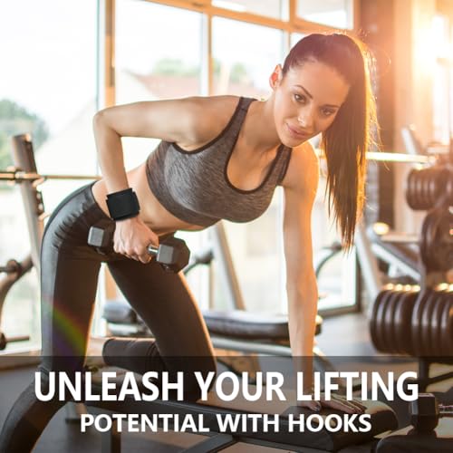 flintronic Power Zughilfen Krafttraining, Leder Zughilfe für Bodybuilding, 8MM Neopren-Polsterung und Baumwolle, Zughilfen für Bodybuilding, für Bodybuilding, Gewichtheben, Krafttraining & Fitness