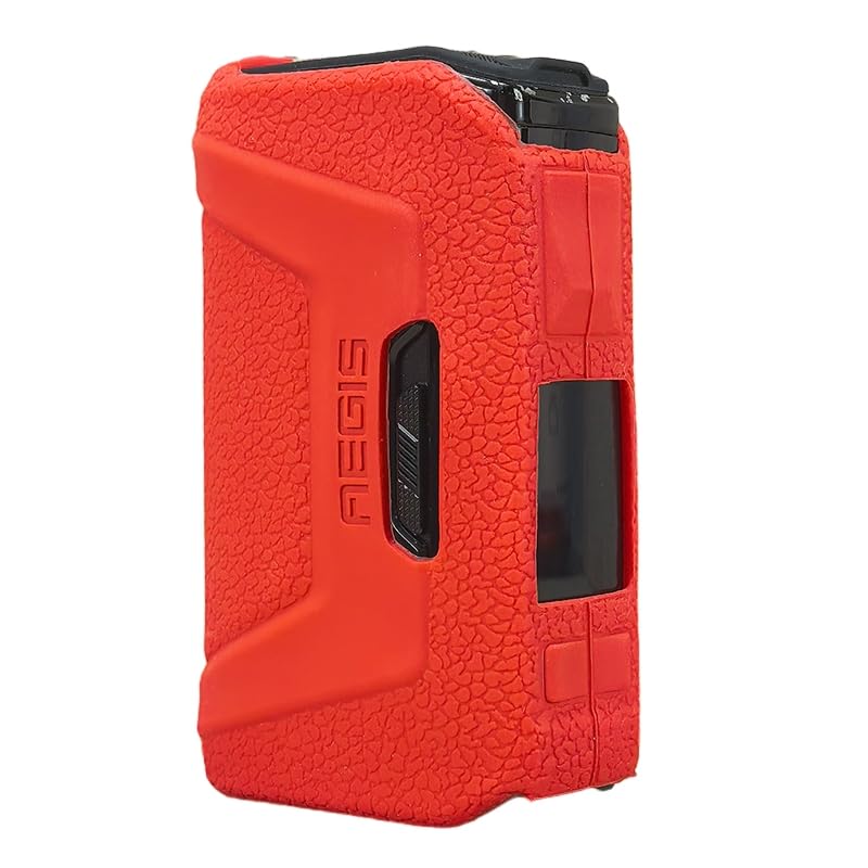 MIGOTODA Silicone Protective Case for Aegis Legend 5 - Comfortable Grip, Shockproof, Non-Slip - product model J1-GKVP-N12 (Red)