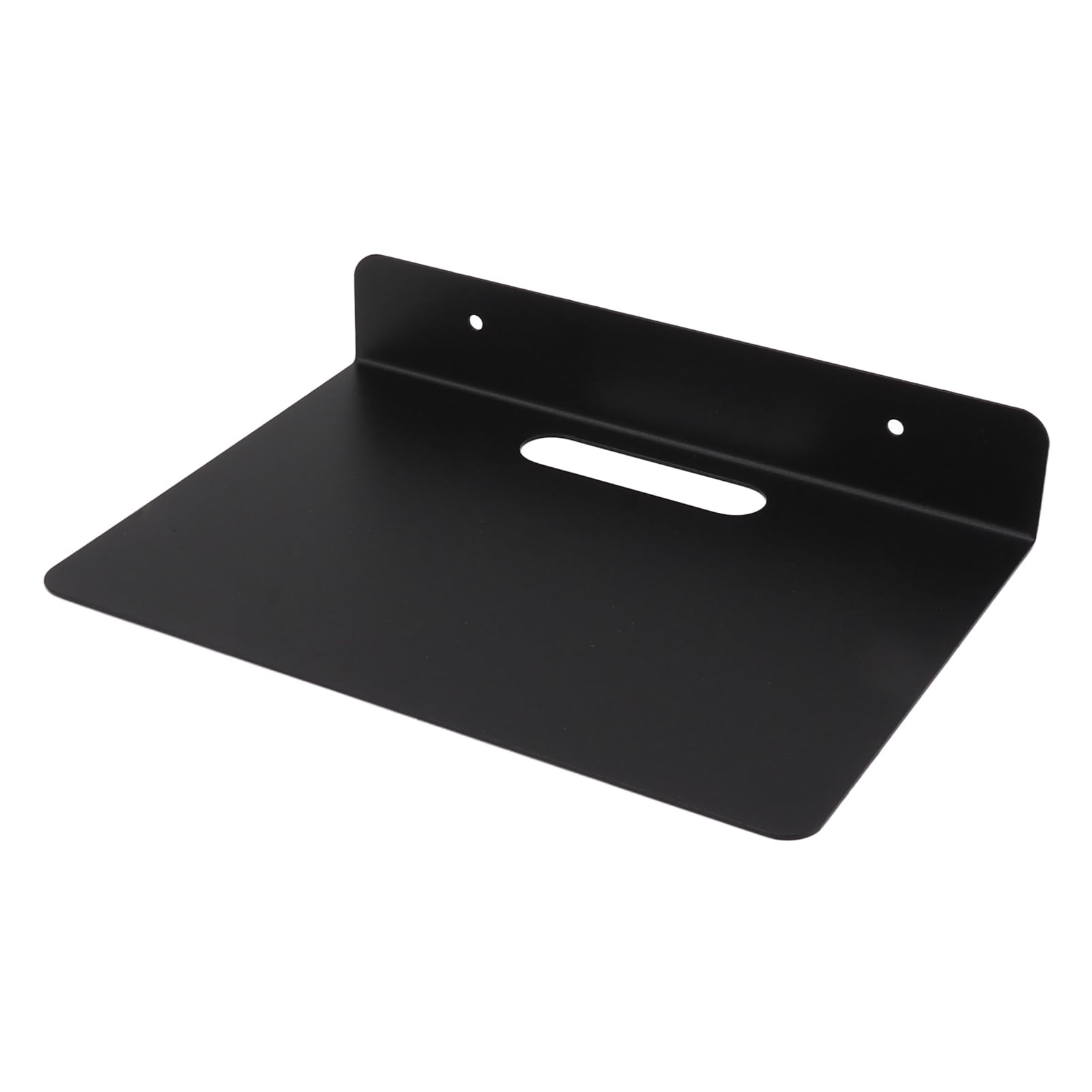 GYZOUKA Router Wall Mount Bracket Wall Hanging Shelf Aluminum Alloy for Modem Projector Set Top Box with Expansion Pipes Screws (Large Size (37.4 X 18.9 X 6.7in))