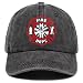 Writpoty Firefighter Gifts, Gifts for Fireman Fire Fighter - Vintage Washed Hat for Father's Day Birthday Christmas Graduation Retirement - Adjustable Baseball Cap