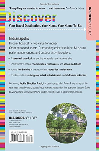 Insiders' Guide® To Indianapolis (Insiders' Guide Series) #TOP1