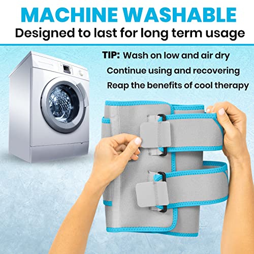 Vive Elbow Ice Pack - Reusable Injury Gel Wrap - Pliable Compression For Cold Or Hot Therapy - Refreezable, Xl And Adjustable - Wearable For Arm, Sports Recovery, Arthritis, Tendonitis Pain Relief #TOP7