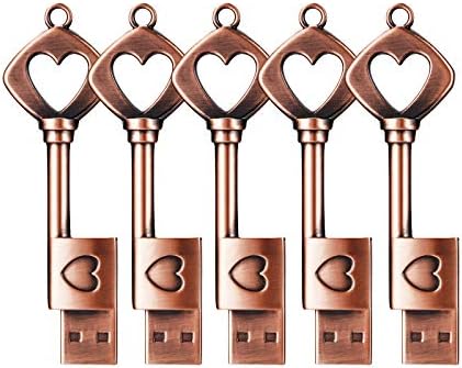 Heart Shape Crystal USB Flash Drive – 32GB Or 64GB, USB 2.0, Gift Memory Stick