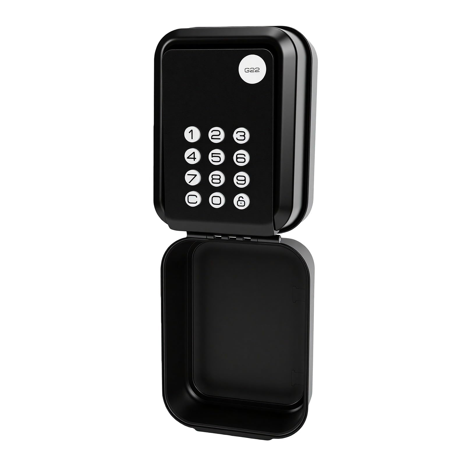 FTVOGUE Bluetooth Skrzynka na Klucze, Wydajne Zarządzanie Kluczami, for | Konstrukcja ze stopu aluminium, Łatwe metody udostępniania kluczy, Obsługuje 7 kluczy, Instalacja na zewnątrz, Do użytku na