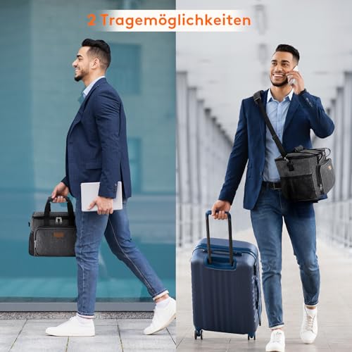 Lifewit Kühltasche klein, Isolierte Cooler Bag, Lunchtasche 15L 24 Dosen – Ansicht 6