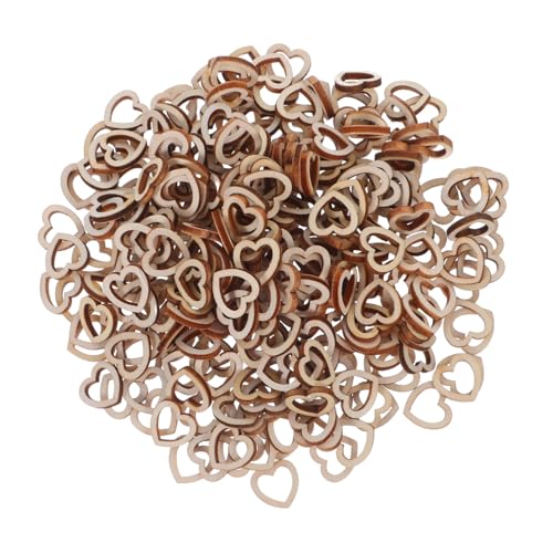 SEWACC 300piezas Kits De De Madera Sin Terminar Para Manualidades y Adornos Perfectos Para San Valentín