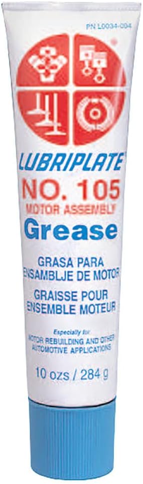 105 Motor Assembly Smooth Light-Bodied Grease, 10 oz Plastic Tube