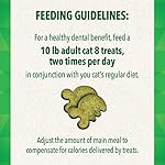 Greenies Feline Adult Natural Dental Care Cat Treats, Tempting Tuna Flavor, 9.75 oz. Tub - Image 5