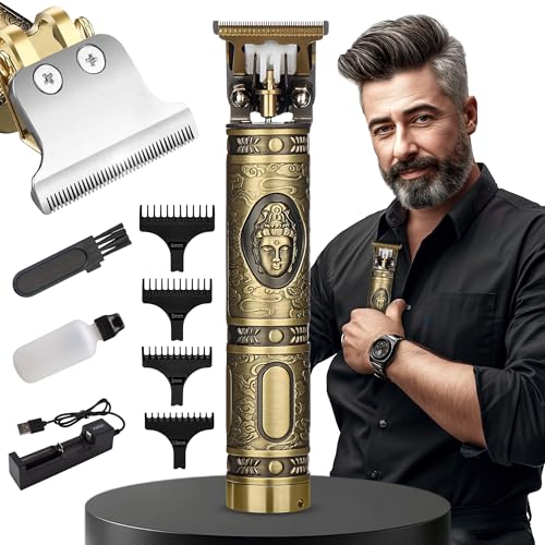 Maquinilla de Cortar el Pelo Profesional Recargable - Trimmer Inalámbrica - Maquina de Cortar Pelo Hombre Precisa y Duradera | Cortadora de Pelo Hombre con Accesorios