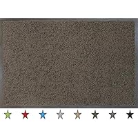 oKu-Tex Deurmat, vuilvangmat, Eco-Dry, bruin, katoen, gerecycled