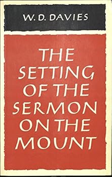 Paperback The Setting of the Sermon on the Mount Book
