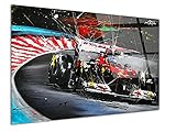 Reproduction peinture Rémi Bertoche sur Verre Acrylique Course F1, Cette impression sur Verre Acrylique 5 mm tendance est idéale pour offrir ou disposer chez soi.