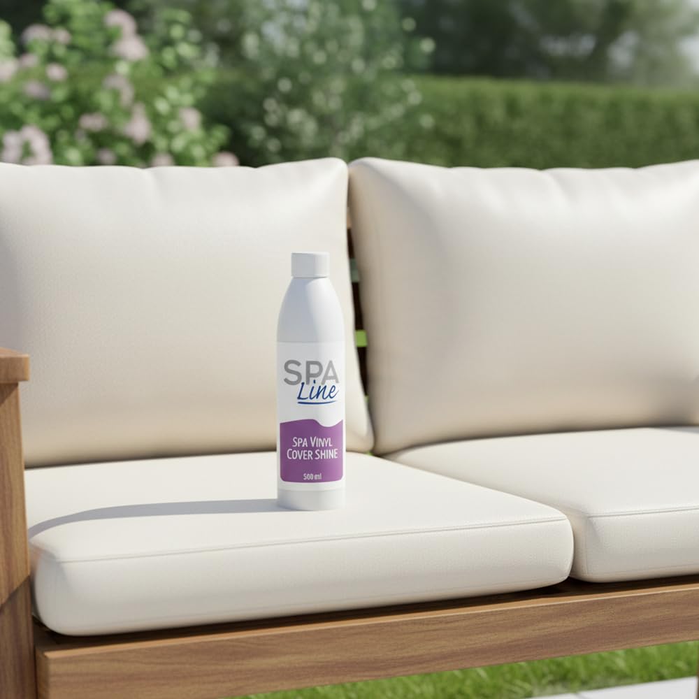 Spa Line Cover Shine 500 ml Whirlpool Abdeckungsreiniger & Vinylreiniger – Pflege, Schutz & Glanz für Whirlpool Abdeckung