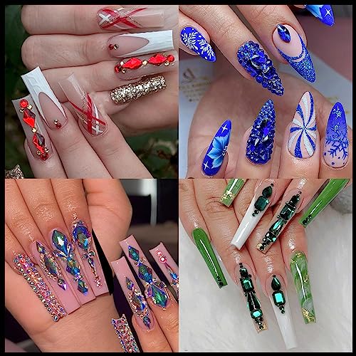 Diamantes de imitación de cristal planos para fijar fácilmente en manualidades y calzado 6