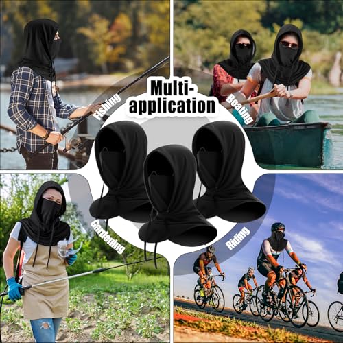 Image of Frienda 6 /9 /12 Pcs Balaclava Ski Mask UV Protection Hood Breathable Full Head Mask Face Cover for Men Women Cycling Fishing