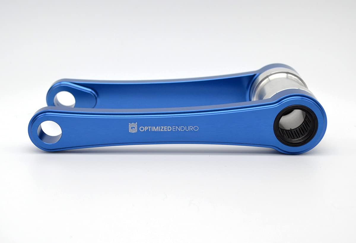 Optimized Enduro Lowering Link Compatible with KTM/Husqvarna 16-22 and GasGas 21-22 (Blue)