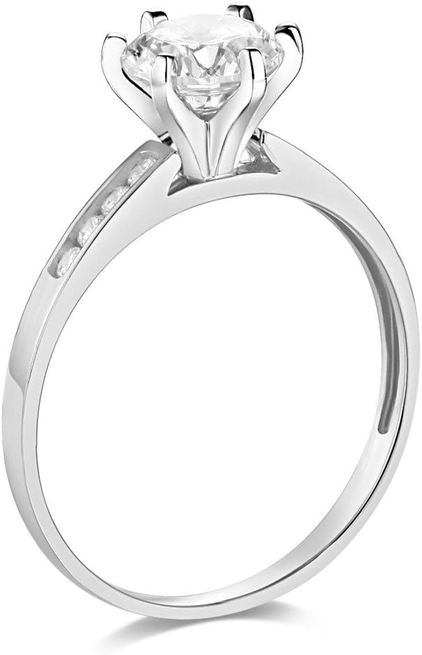 14k Yellow OR White Gold Wedding Engagement Ring