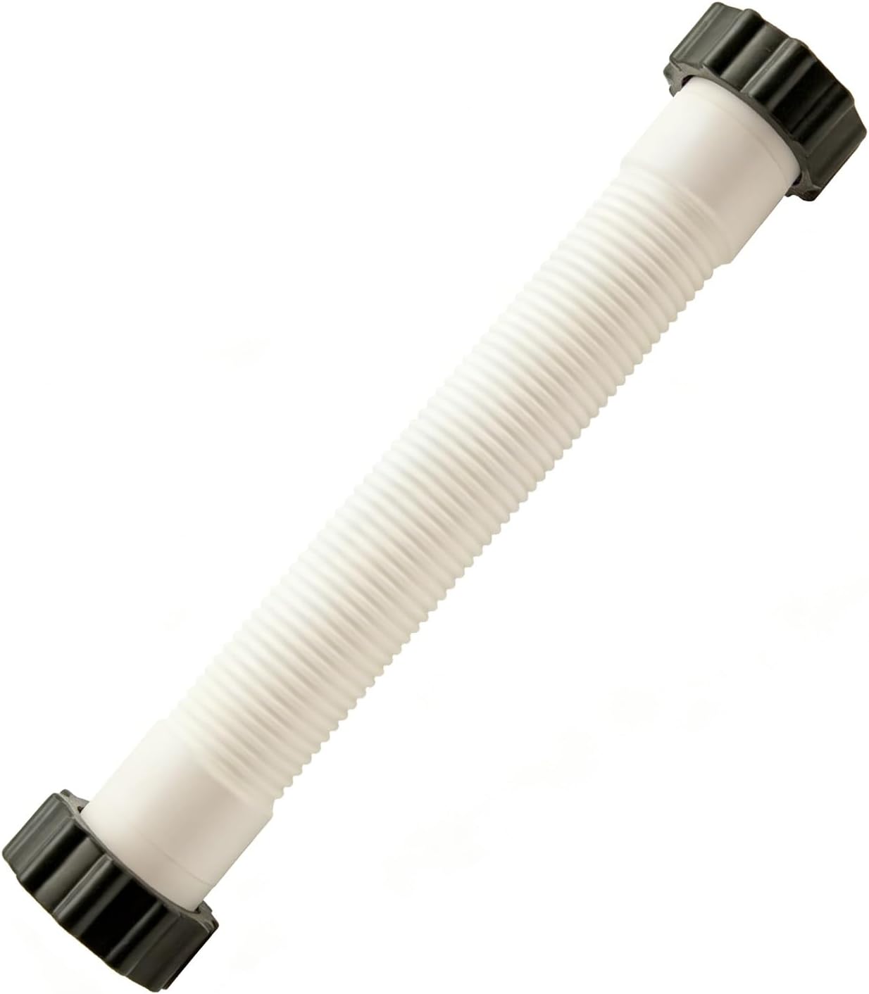 Intex 16-Inch Pool Pump Hose, 1.5-Inch Diameter, Polyethylene Pool Sand Filter Pump Hose, Compatible with Intex Filter Pump and Saltwater System, Suitable for 26371CA, 28647EG, 26371EH, 11535 (2 PCS)