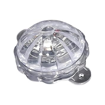 Motorcycle Star Light Flash LED Chassis Strobe Light | RGB Underglow Ambient Dash Light for Bike | 12V 33W Universal Motorbike LED | Pack of 1