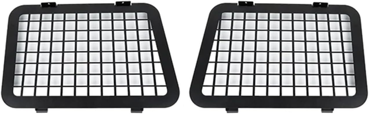 Car Rear Door Window Glass Armor Protect Decoration Frames Cover Compatible For Jeep Wrangler JL 2018-2022 Exterior Parts Accessories(Black style B)