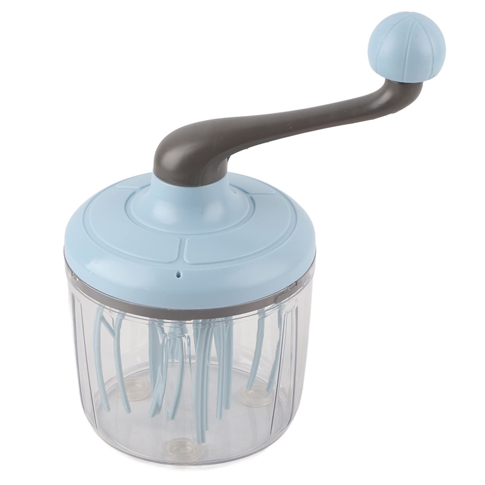 Tissting Fouet à Œufs et Crème, Batteur Manuel Multifonction pour Cuisine, 1100mL, Design Manuel pour Efficacité, Manivelle Longue Économisant l'Effort, Détachable et Facile à Nett