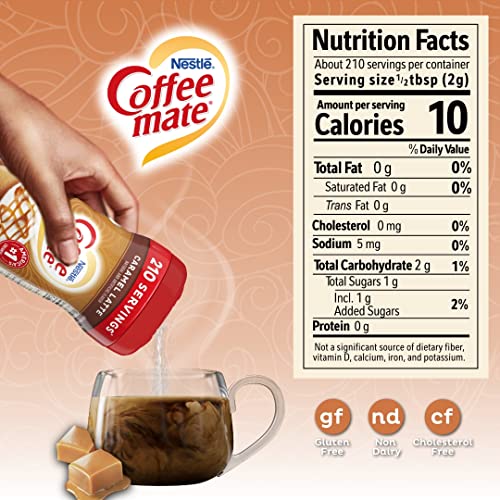 image for Hickory Hardware Nestle Coffee Mate Coffee Creamer Salted Caramel Latt