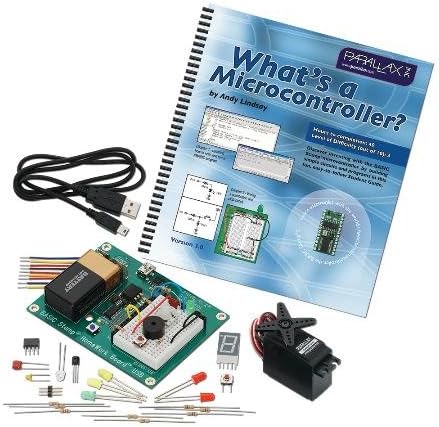 Basic Stamp Activity Usb Microcontroller Kit With White Earbud Headphones