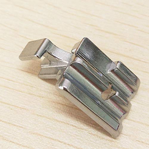 Pie prensatela de máquina de coser doble welting miniatura 3