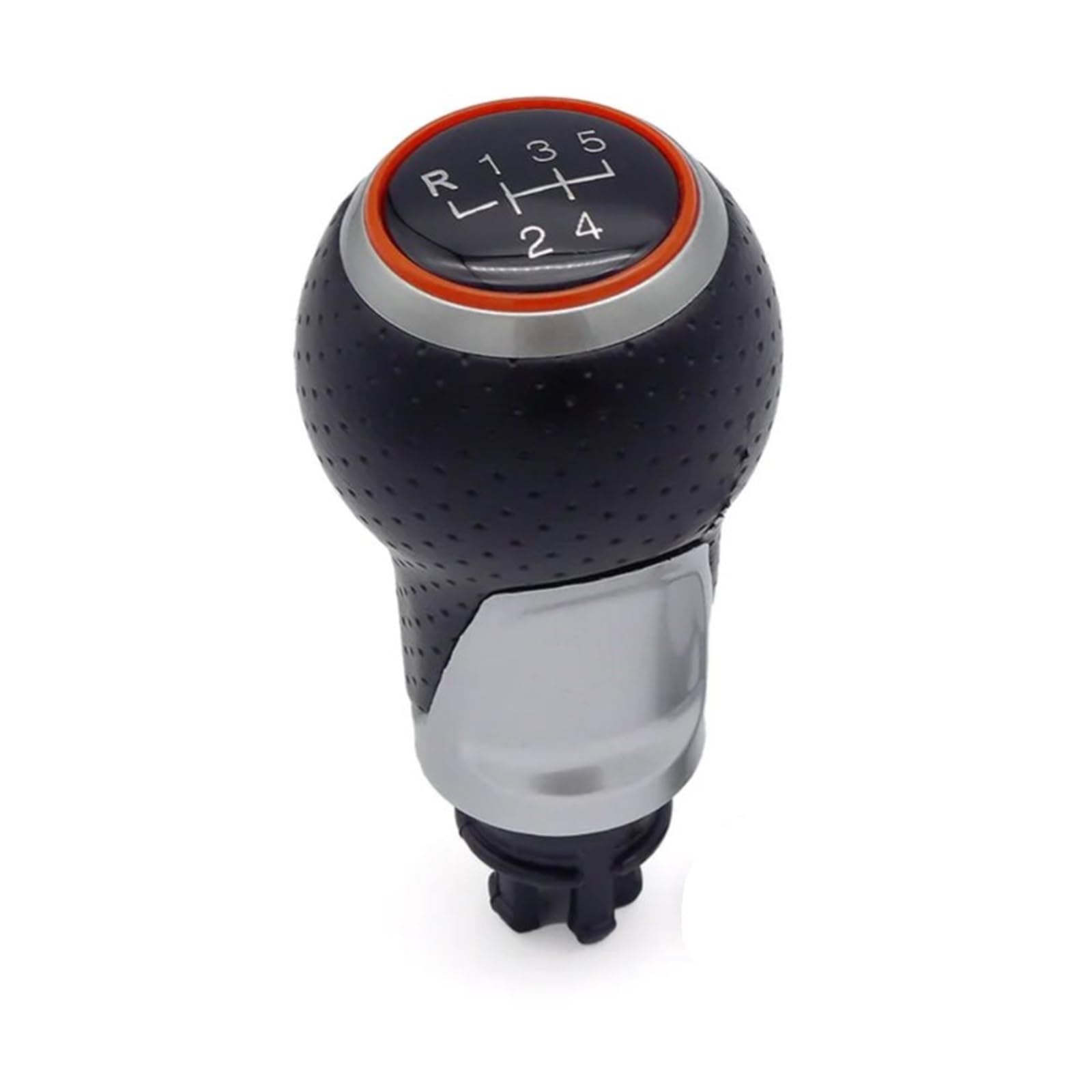 Jsyalmslw Sq-Red-040-5 Sporty Gear Shifter Knob For Skoda For Vw For A3 For A4 B6 B7 B8